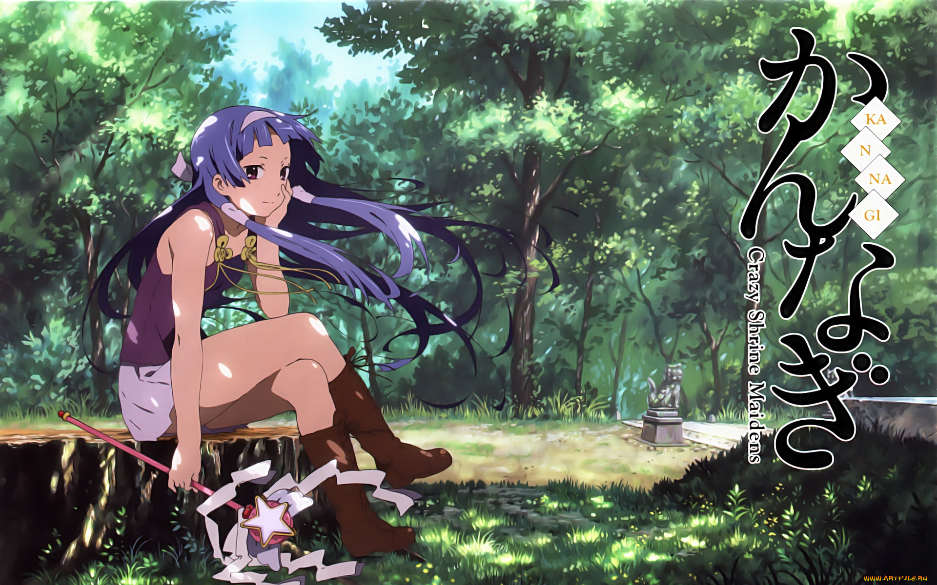 Kannagi Crazy Shrine Maidens аниме